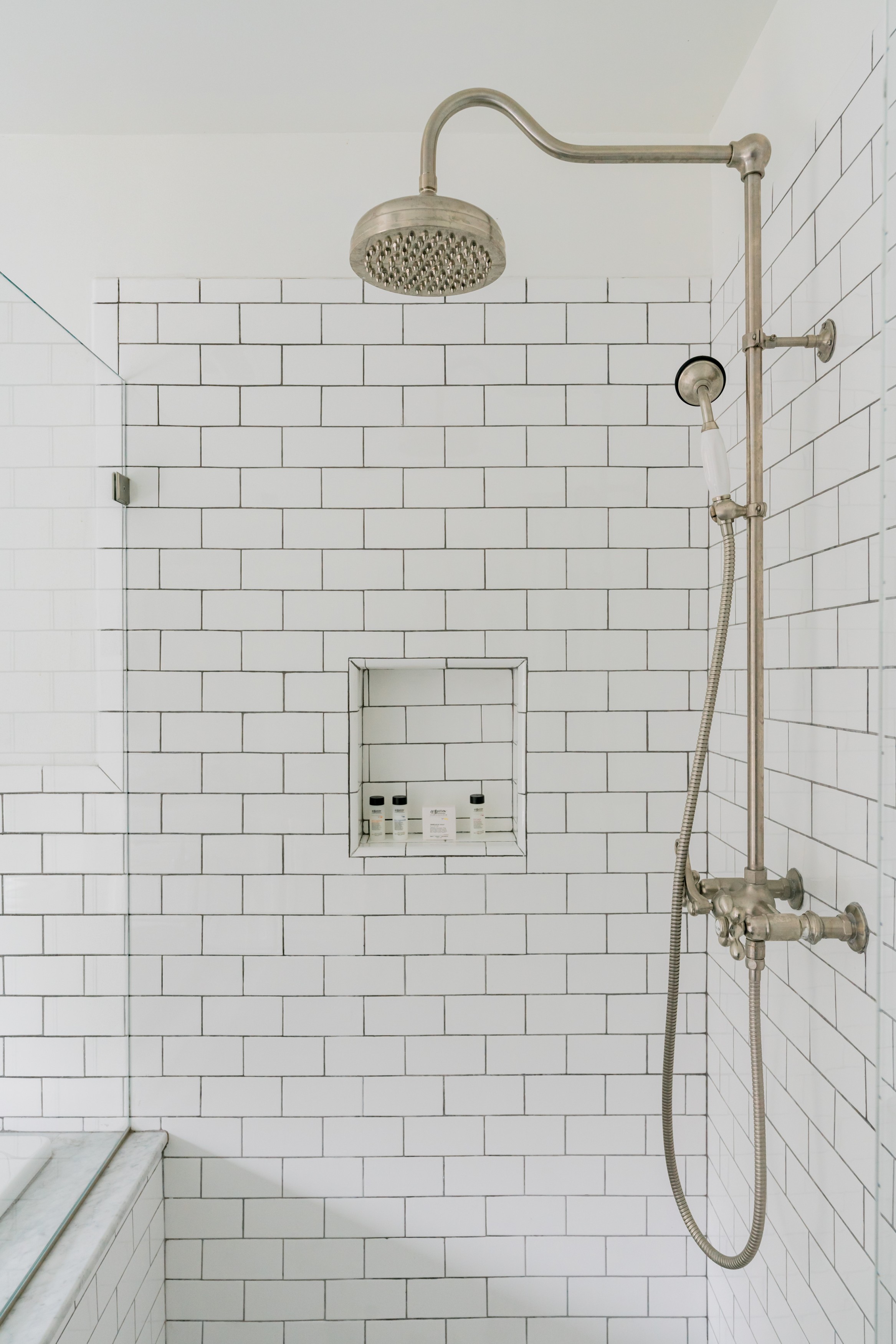 Farmhouse Bathroom Shower 